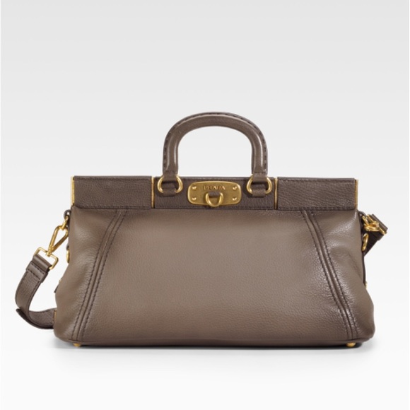 Prada Cervo Frame Bag - Picture 1 of 8
